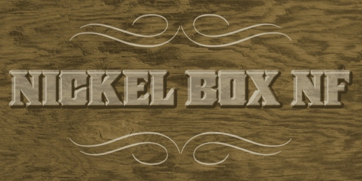 Nickel Box NF Font Download