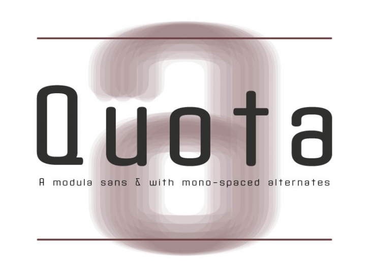 Quota Font Download