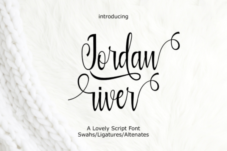 Jordan River Font Download