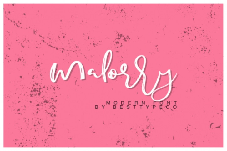 The Malorry Font Download