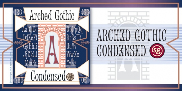 Arched Gothic Condensed SG Font Download