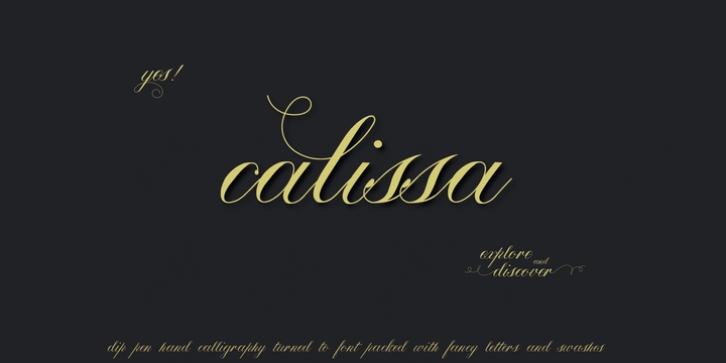 Calissa Pro Font Download
