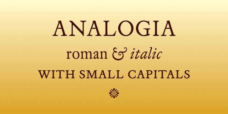 Analogia Font Download