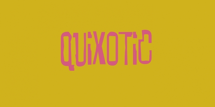 Quixotic Font Download