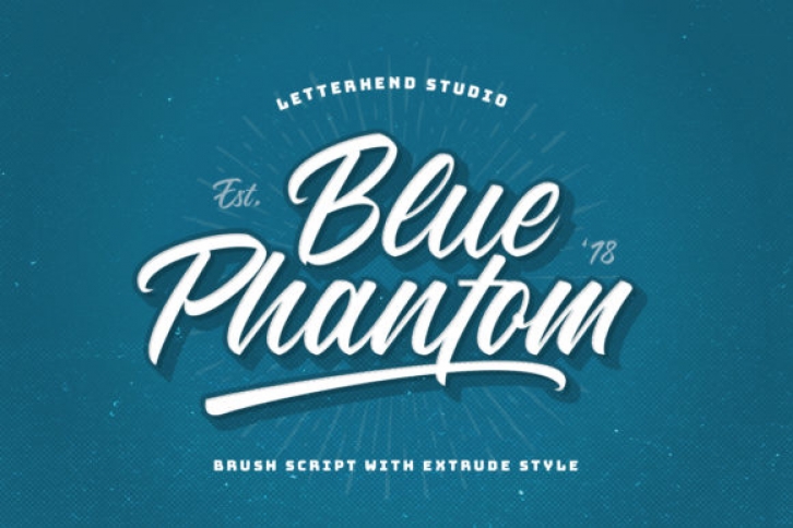 Blue Phantom Font Download