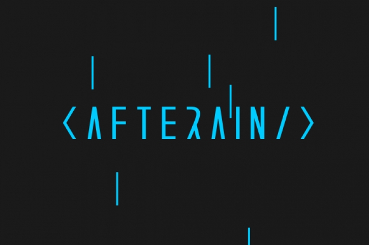 Afterain Font Download