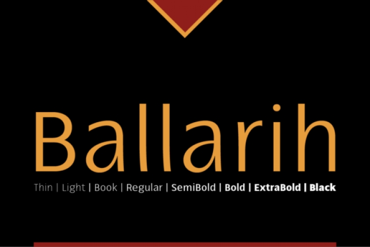 Ballarih Family Font Download