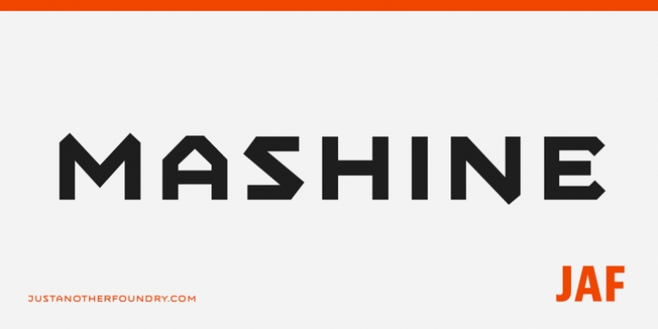 JAF Mashine Font Download