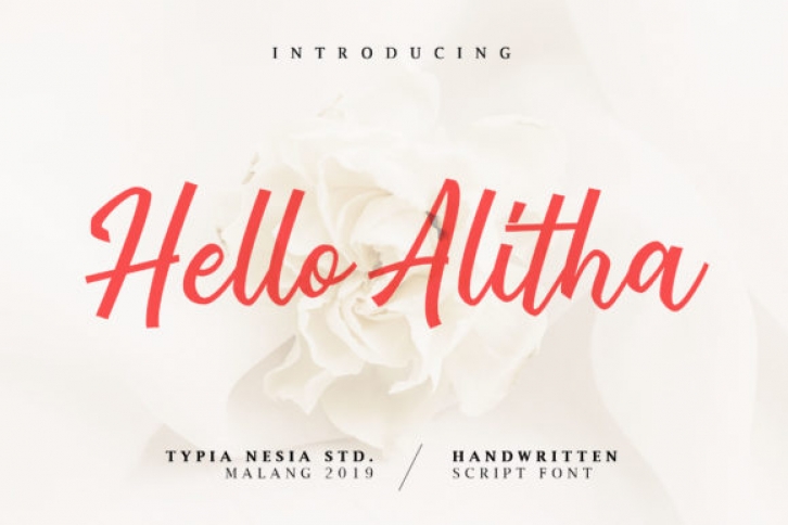 Hello Alitha Font Download