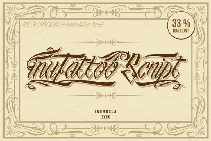 inuTattoo Script Font Download