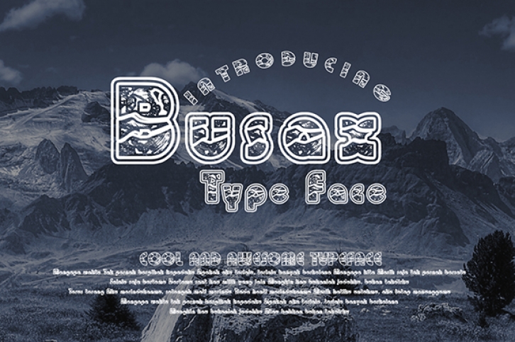 Busax Font Download