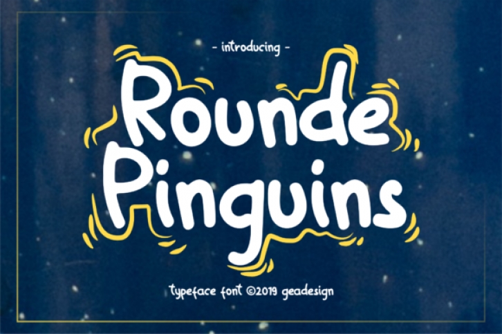 Rounde Pinguins Font Download