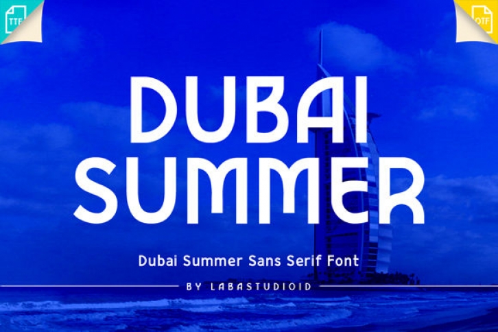 Dubai Summer Font Download