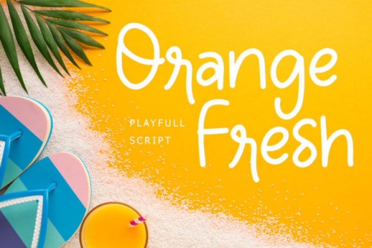 Orange Fresh Font Download