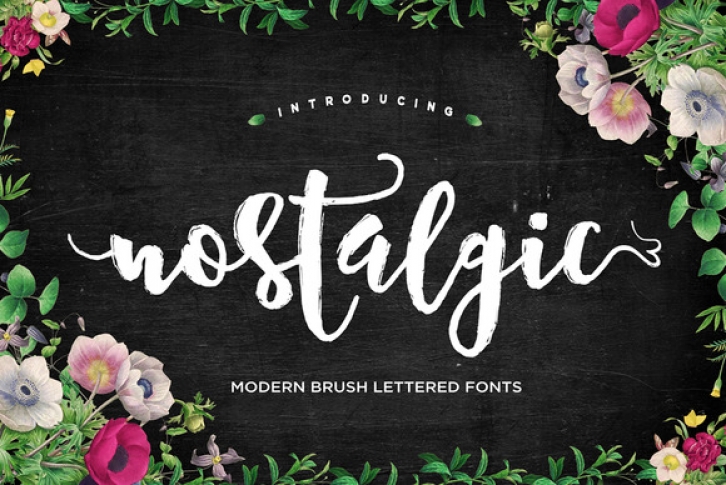 Nostalgic Script Font Download