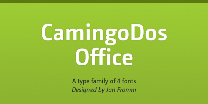 Camingo Dos Office Font Download