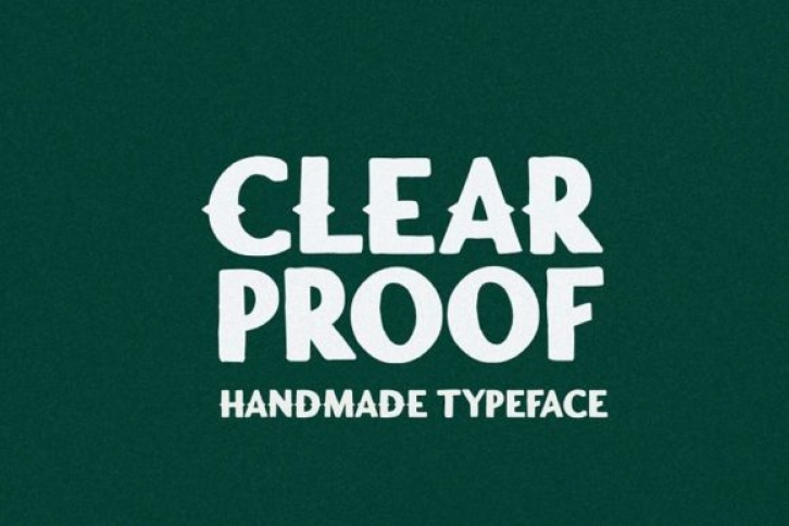 Clear Proof Font Download