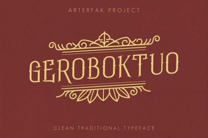 Geroboktuo Font Download