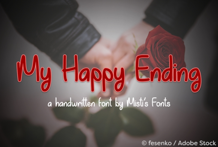 My Happy Ending Font Download