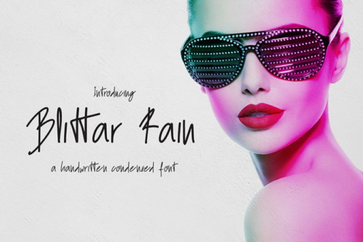 Blittar Rain Font Download