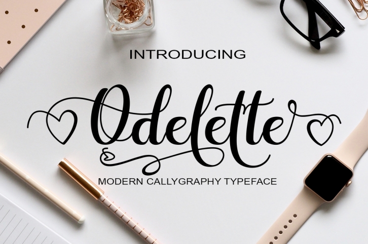 Odelette Script Font Download