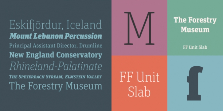 FF Unit Slab Font Download