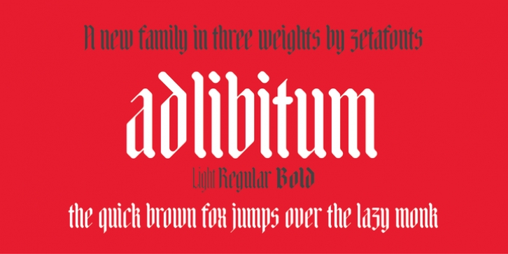 Adlibitum Font Download