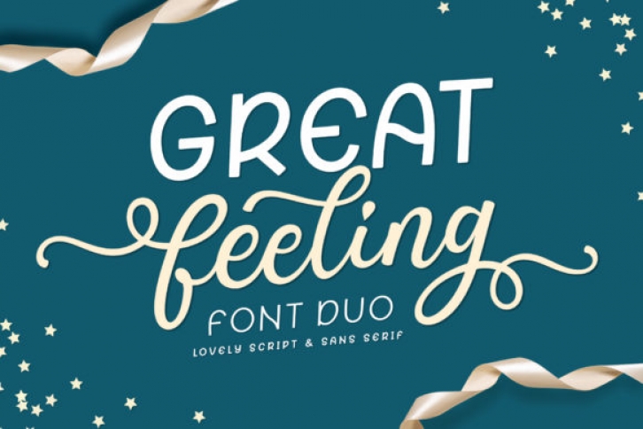 Great Feeling Duo Font Download