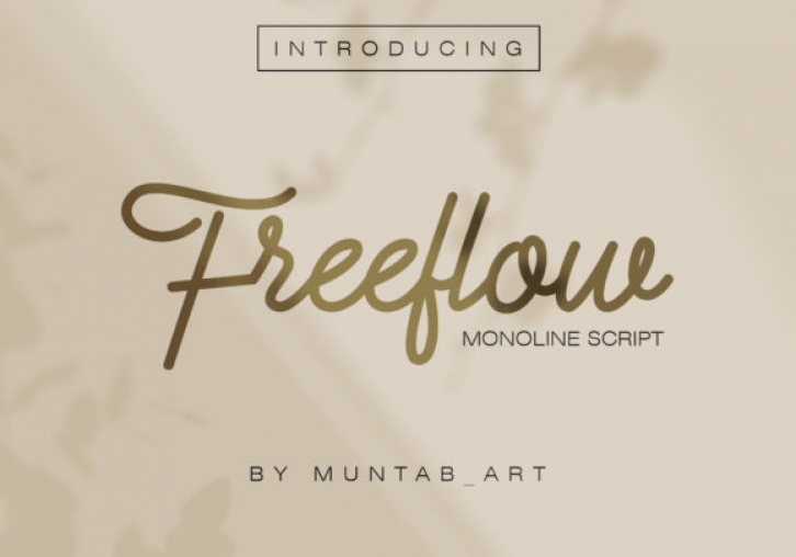 Freeflow Font Download