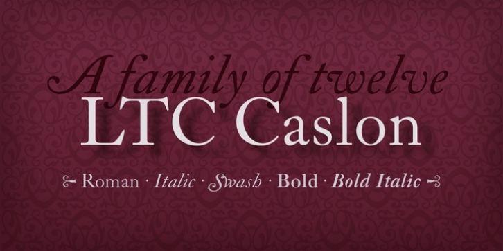 LTC Caslon Font Download