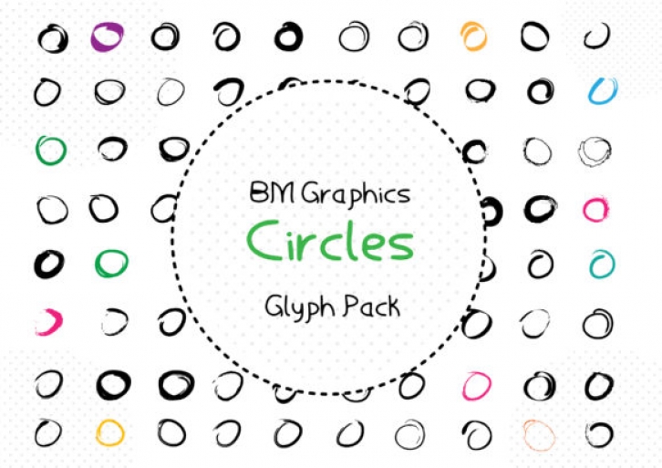 BM Graphics - Circles 2 Font Download