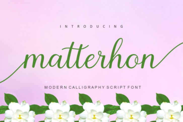 Matterhon Script Font Download