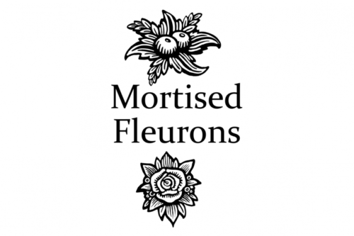 Mortised Fleurons Font Download