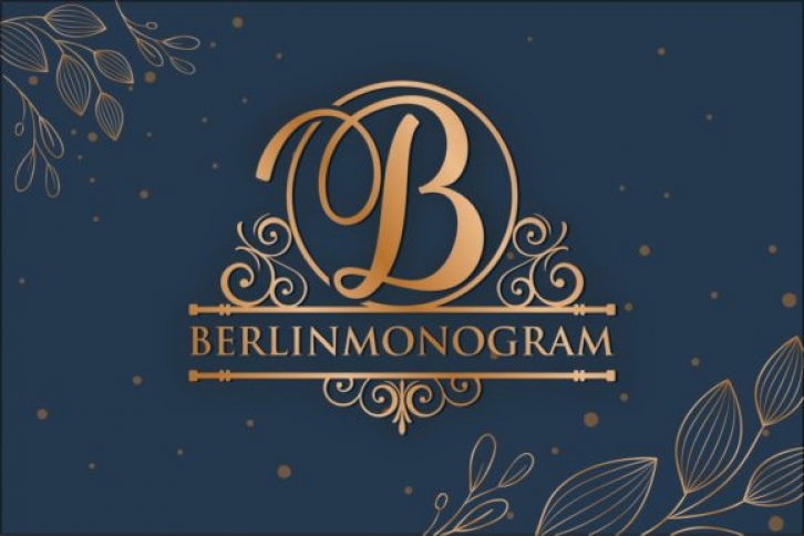 Berlin Monogram Font Download