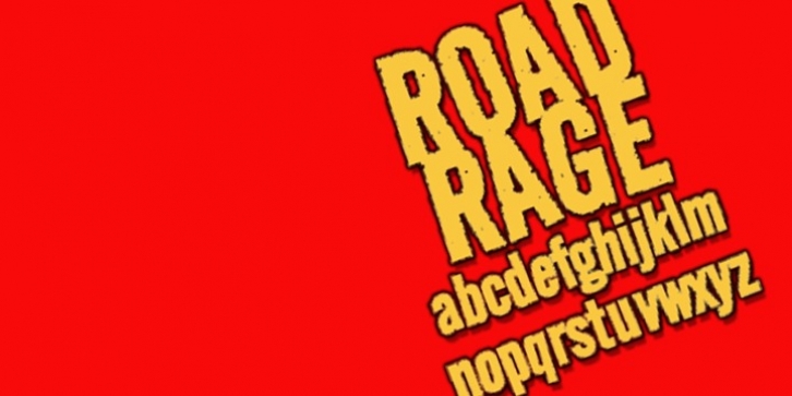 RoadRage Font Download