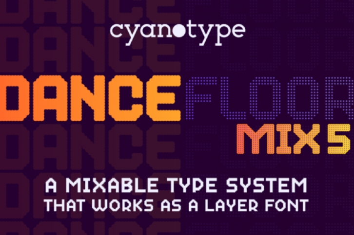 Dance Floor Mix 5 Font Download