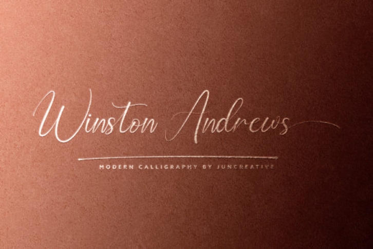 Winston Andrews Font Download