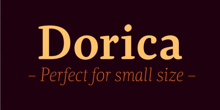 Dorica Font Download