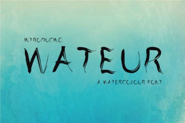 Wateur Font Download