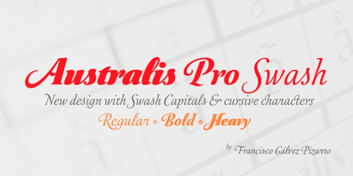 Australis Pro Swash Font Download