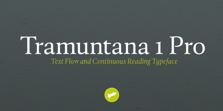 Tramuntana 1 Pro Font Download
