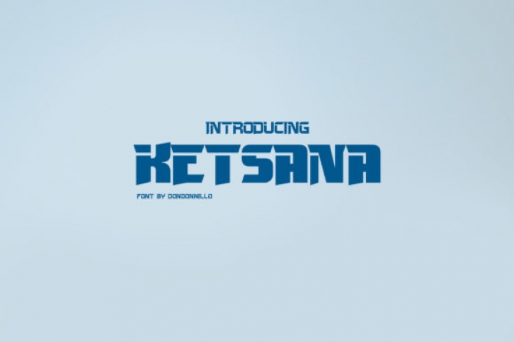 Ketsana Font Download