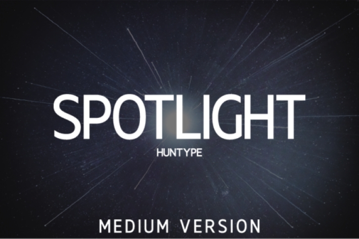 Spotlight Medium Font Download