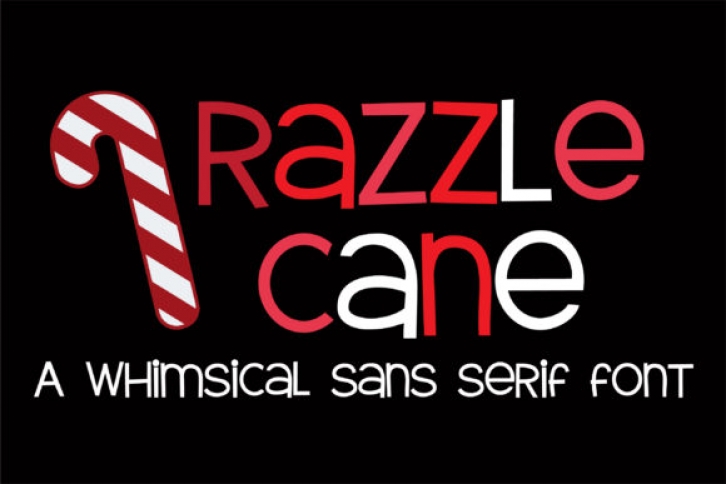 Razzle Cane Font Download