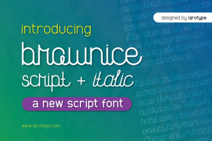 Brownice Font Download