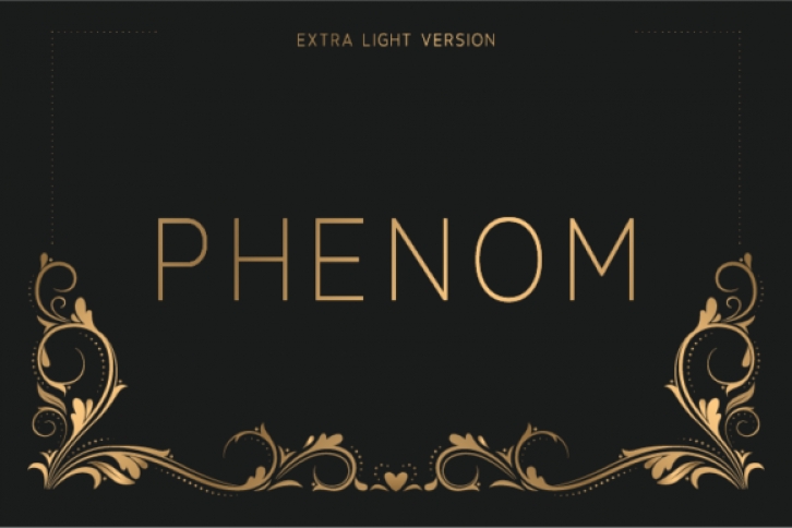 Phenom Extra Light Font Download