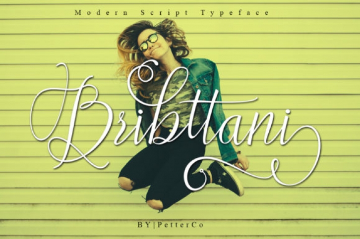 Bribttani Script Font Download