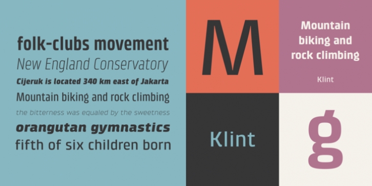 Klint Font Download