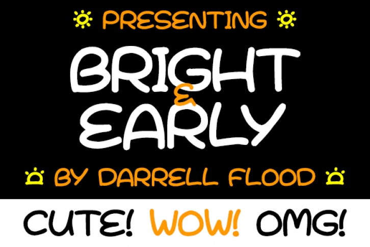 Bright & Early Font Download