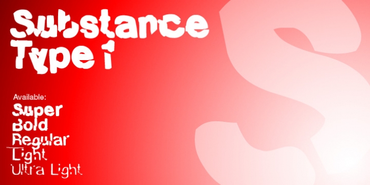 Substance Type 1 Font Download